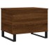 Mesa de centro madera contrachapada roble marrón 60x44,5x45