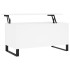 Mesa de centro madera contrachapada blanco 90x44,5x45