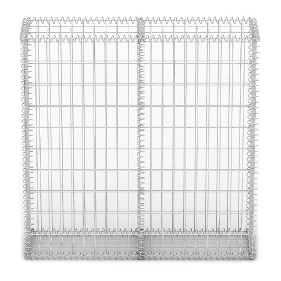 Cesta para muro de gaviones de alambre galvanizado