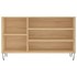 Mueble zapatero madera contrachapada roble Sonoma 102x36x60