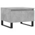 Mesas centro 2 uds madera ingeniería gris hormigón 50x46x35