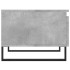 Mesas centro 2 uds madera ingeniería gris hormigón 50x46x35