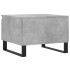 Mesas centro 2 uds madera ingeniería gris hormigón 50x46x35