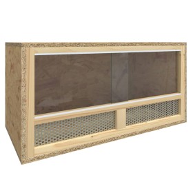 Terrario de madera contrachapada 60x30x30