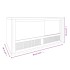 Terrario de madera contrachapada 60x30x30