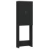 Armario de lavadora negro 64x25,5x190