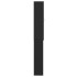 Armario de lavadora negro 64x25,5x190