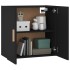 Armario de pared madera contrachapada negro 60x30x60