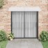 Marquesina para puerta PC gris y transparente 240x75