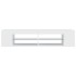 Mueble de TV con luces LED blanco 135x39x30