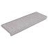 Alfombrillas autoadhesivas sisal 15 uds platina 65x21x4
