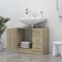 Armario para lavabo madera contrachapada color roble
