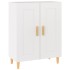Aparador de madera contrachapada blanco 69,5x34x90