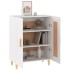 Aparador de madera contrachapada blanco 69,5x34x90