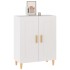 Aparador de madera contrachapada blanco 69,5x34x90