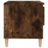 Mesitas de noche 2 uds contrachapada roble ahumado 50x46x50