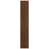 Estantería de madera contrachapada roble marrón 36x30x171