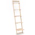 Estante de pared escalera madera de cedro 41,5x30x176