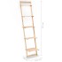 Estante de pared escalera madera de cedro 41,5x30x176