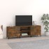 Mueble de TV madera de ingeniería roble ahumado 150x30x50