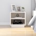 Mesitas de noche 2 uds madera maciza de pino blanco 40x34x40
