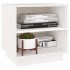 Mesitas de noche 2 uds madera maciza de pino blanco 40x34x40