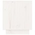 Mesitas de noche 2 uds madera maciza de pino blanco 40x34x40