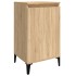 Mesitas de noche 2 uds madera contrachapada roble 40x35x70