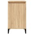 Mesitas de noche 2 uds madera contrachapada roble 40x35x70