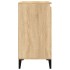 Mesitas de noche 2 uds madera contrachapada roble 40x35x70