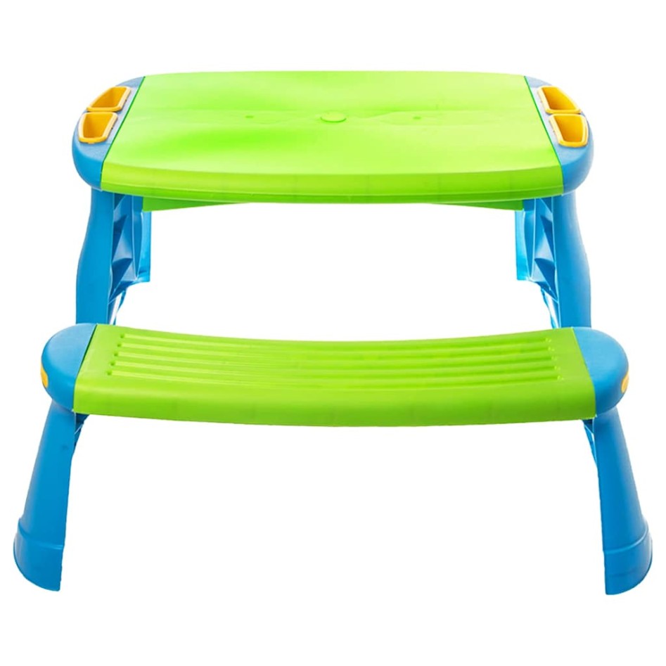 Mesa de pícnic para niños polipropileno 89,5x84,5x48