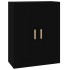 Armario de pared madera de ingeniería negro 69,5x32,5x90