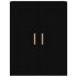 Armario de pared madera de ingeniería negro 69,5x32,5x90