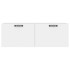 Armario de pared madera contrachapada blanco 100x36,5x35