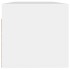 Armario de pared madera contrachapada blanco 100x36,5x35