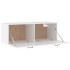 Armario de pared madera contrachapada blanco 100x36,5x35