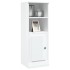 Aparador madera contrachapada blanco brillo 36x35,5x103,5