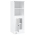 Aparador madera contrachapada blanco brillo 36x35,5x103,5