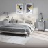 Mesitas de noche 2 uds madera gris hormigón 40x35x70