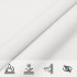 Toldo de vela rectangular tela Oxford blanco 4x6