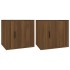 Mesitas de noche 2 unidades color roble marrón 50x39x47