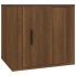 Mesitas de noche 2 unidades color roble marrón 50x39x47
