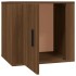 Mesitas de noche 2 unidades color roble marrón 50x39x47