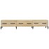 Mueble de TV madera contrachapada roble Sonoma 150x34,5x30