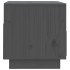 Mueble de TV de madera maciza de pino gris 60x35x37
