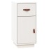 Aparador de madera maciza de pino blanco 34x40x75
