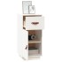 Aparador de madera maciza de pino blanco 34x40x75