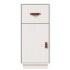 Aparador de madera maciza de pino blanco 34x40x75