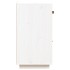 Aparador de madera maciza de pino blanco 34x40x75