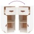 Aparador de madera maciza de pino blanco 34x40x75